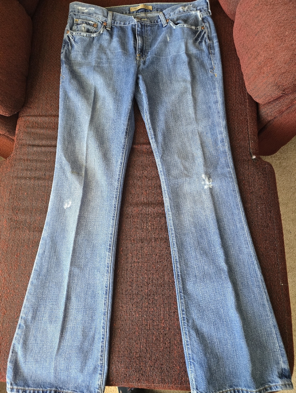 Blue Women’s Bootcut Jeans - Unbranded